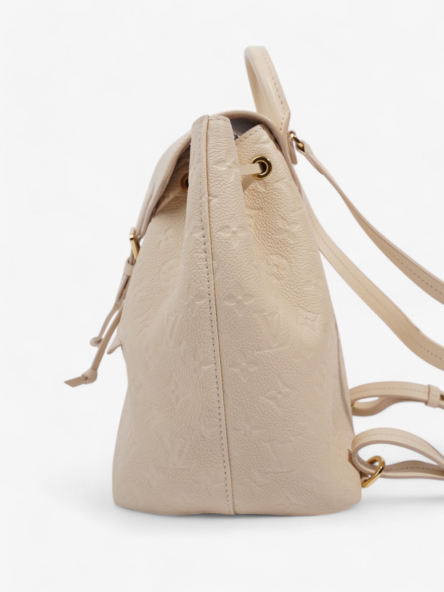 Louis Vuitton Montsouris Backpack Monogram Empreinte / Beige Empreinte Leather