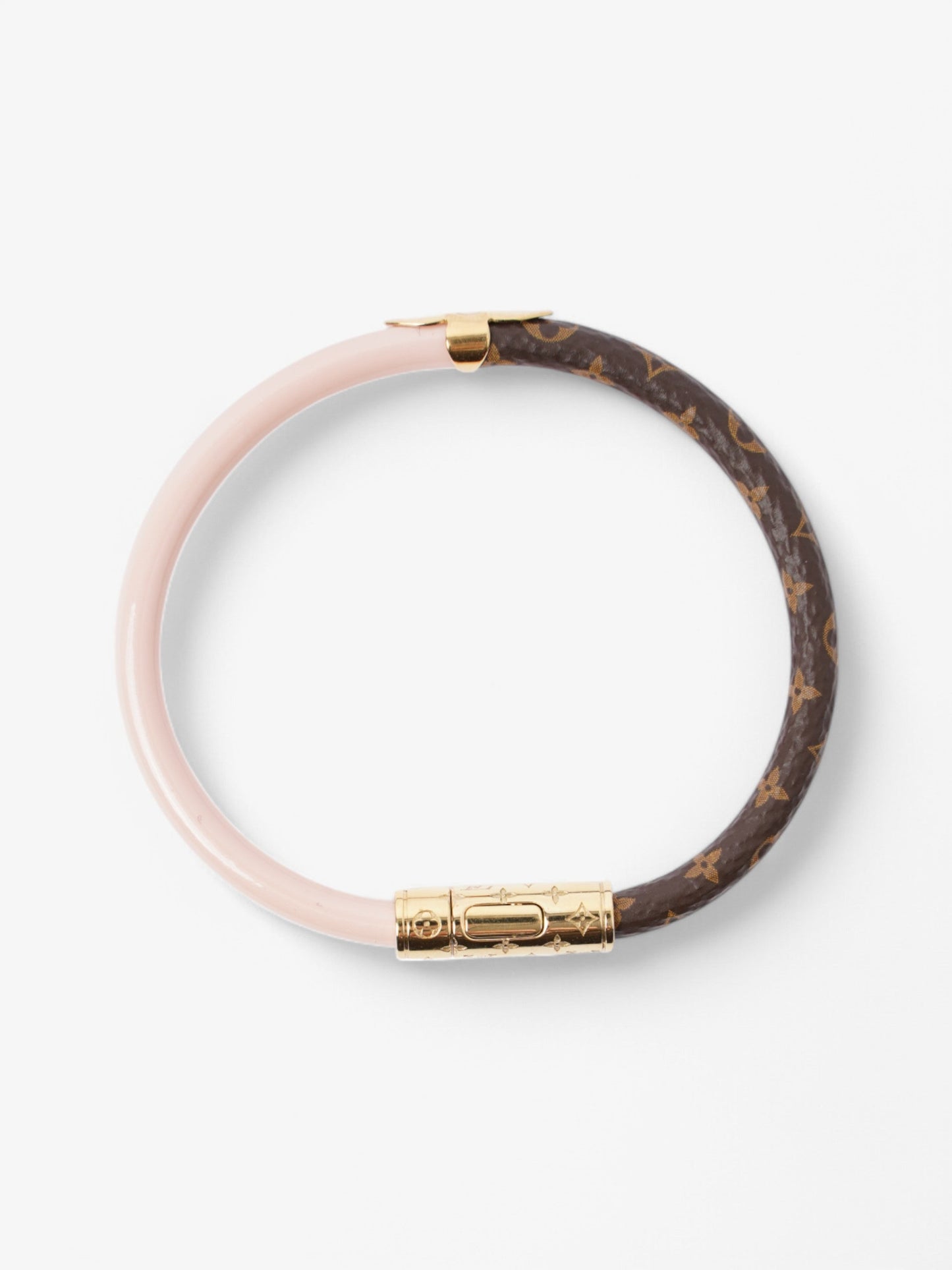 Louis Vuitton Daily Confidential Bracelet Monogram / Pink Coated Canvas