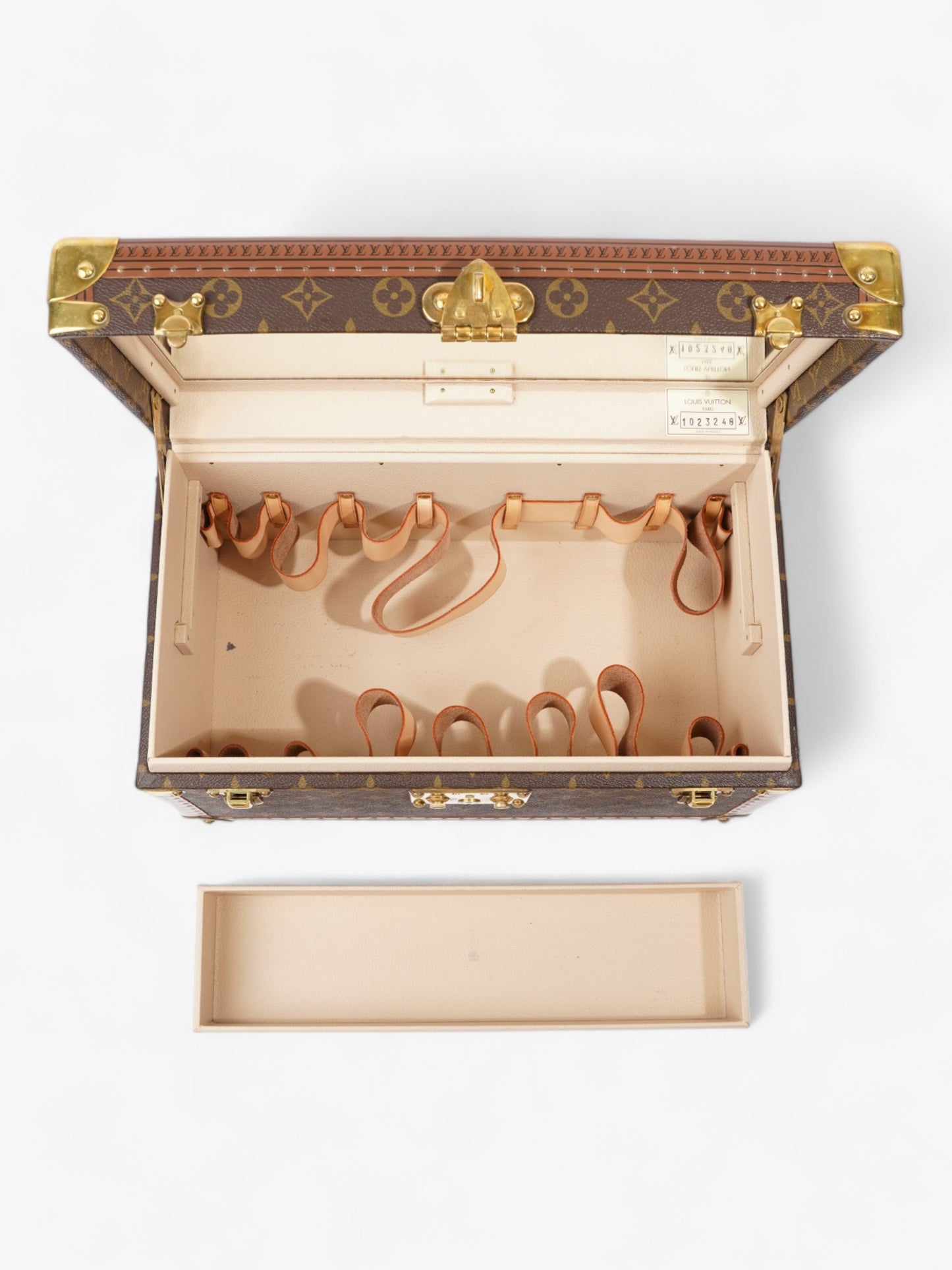 Louis Vuitton Boite Pharmacie Train Case Monogram Coated Canvas