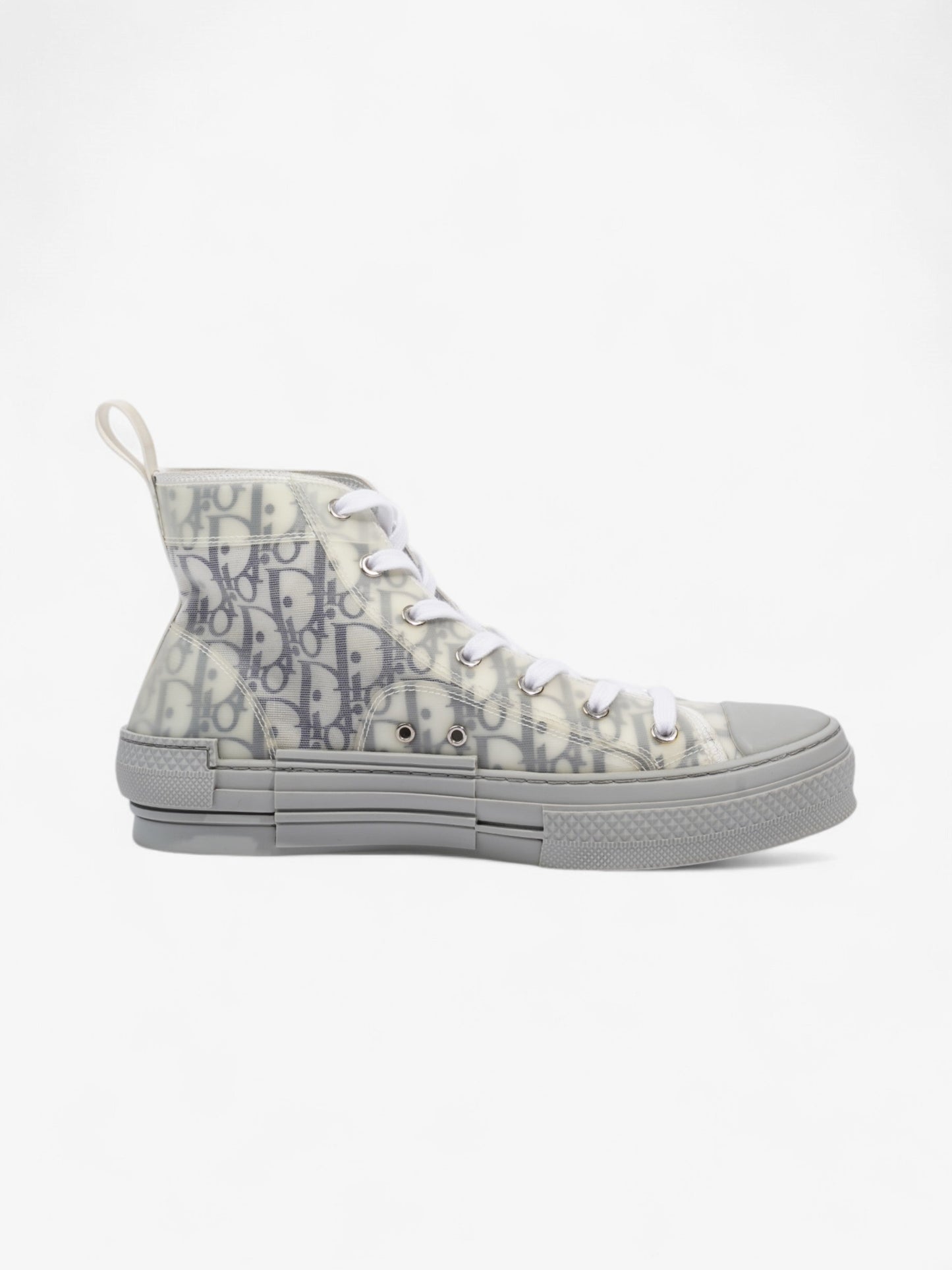 Christian Dior B23 High-tops Grey Oblique  / White Mesh EU 41 UK 7