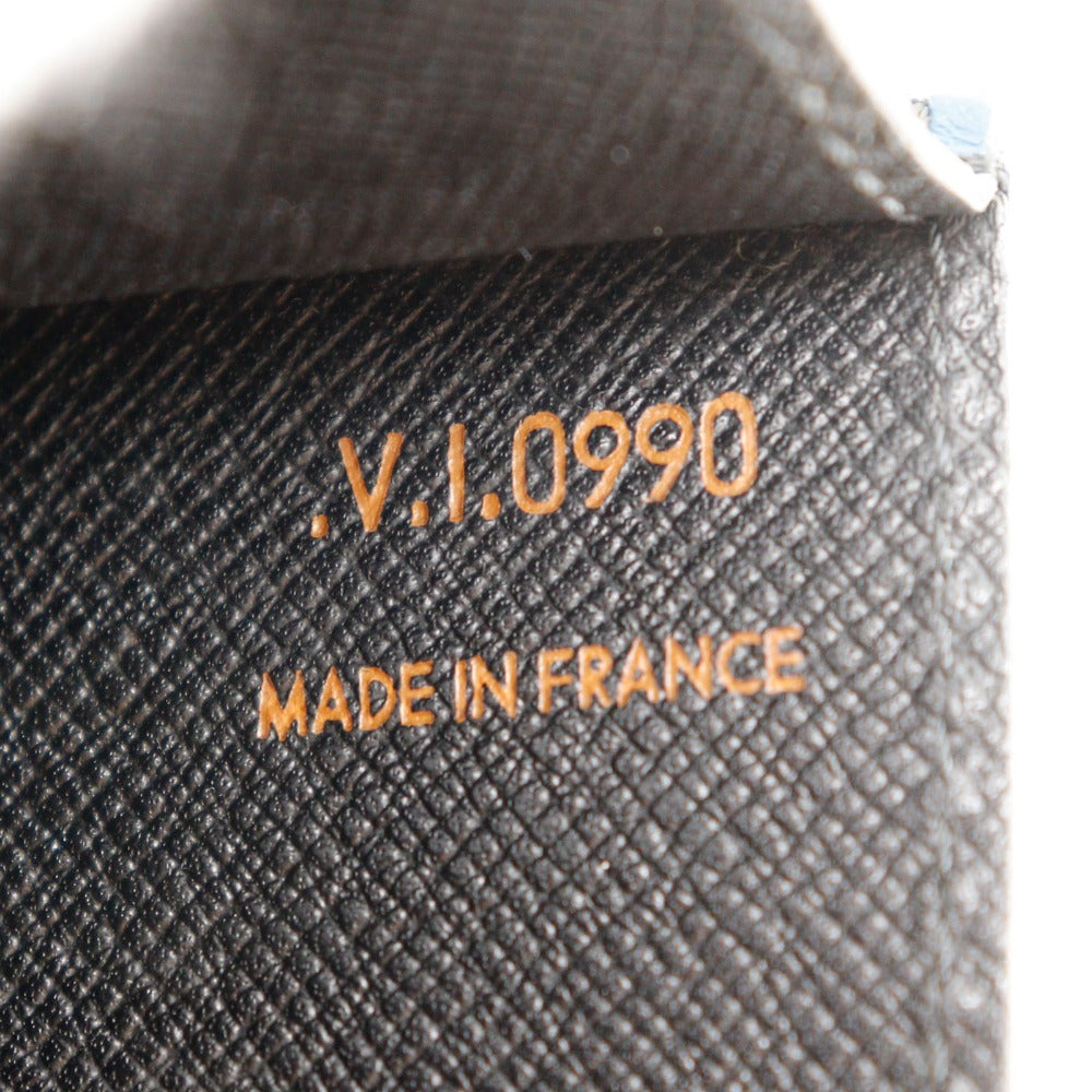 LOUIS VUITTON Clutch bag M52635 Epi Leather Blue business bag Art deco Women  d