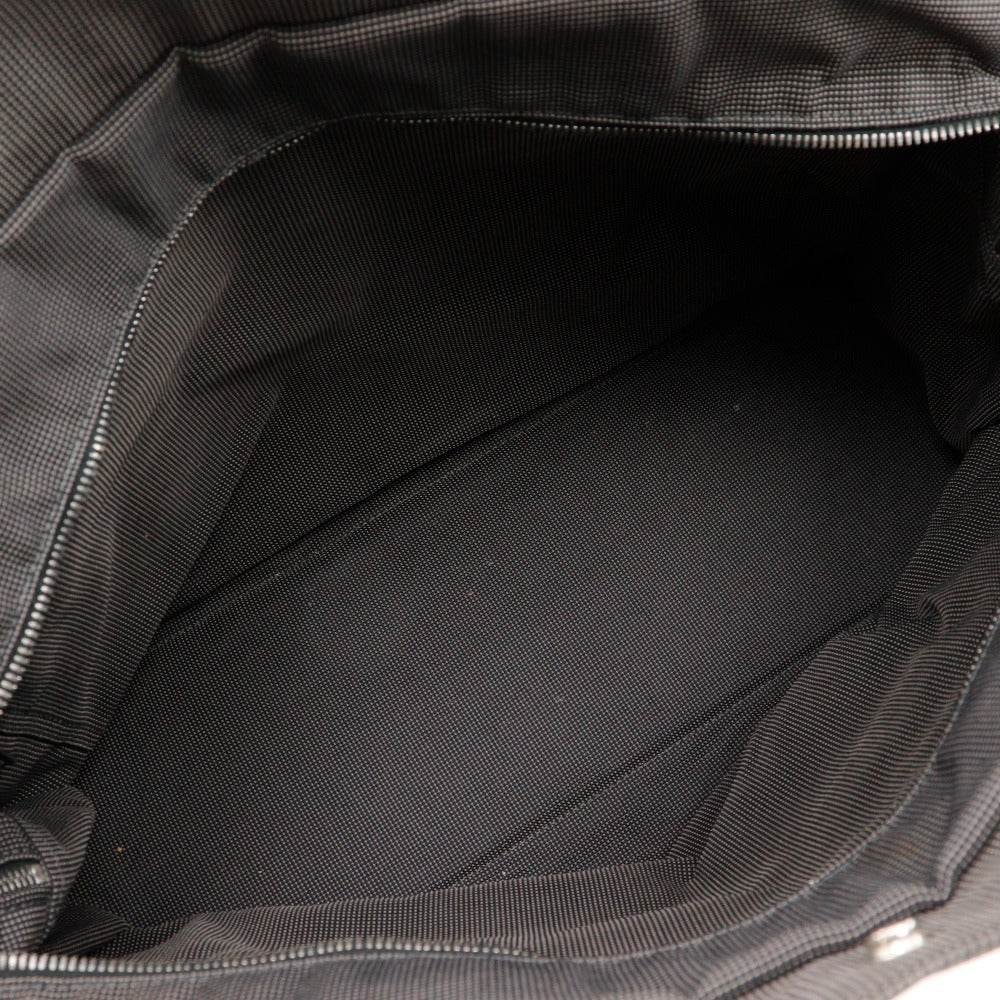 HERMES Tote Bag Nylon canvas gray Her Line Tote GM unisex(Unisex)  d