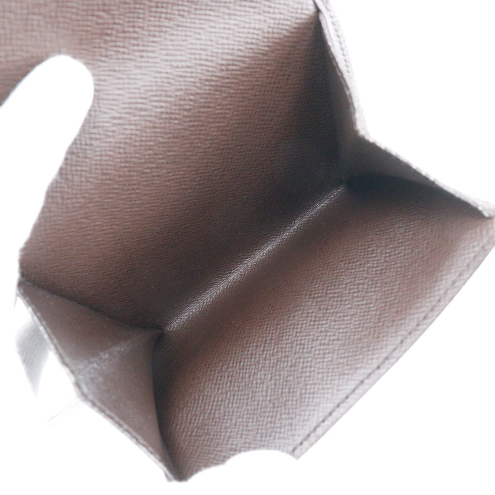 LOUIS VUITTON Bifold Wallet N61652 Damier canvas Brown W Hook Wallet  Porte BilletsCartes Crdit unisex(Unisex)  d