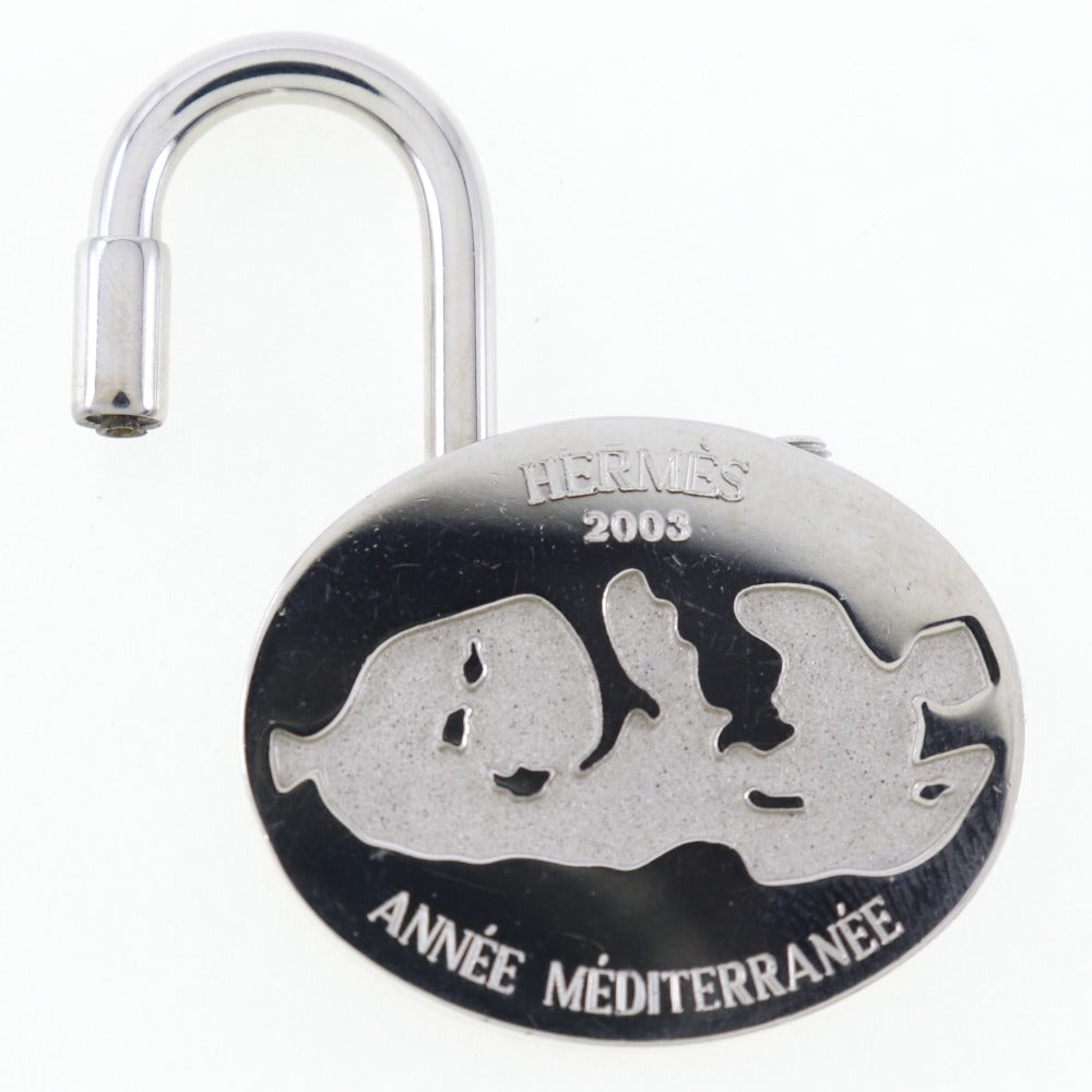 HERMES Cadena metallic Silver Mediterranean 2003 ANNEE MEDITERRANEE unisex(Unisex)  d