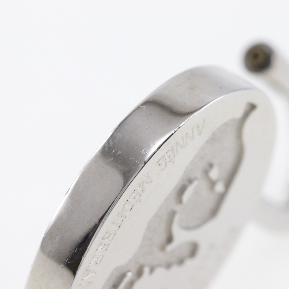 HERMES Cadena metallic Silver Mediterranean 2003 ANNEE MEDITERRANEE unisex(Unisex)  d