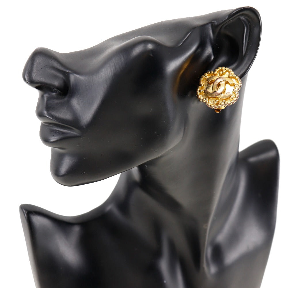 Chanel   Gold Plated Earrings 96A