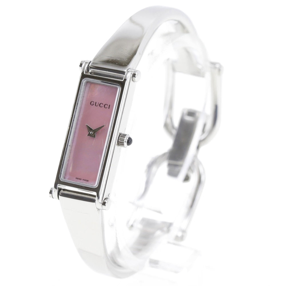 GUCCI Watches Quartz 1500L Stainless Steel pink pink dial Women