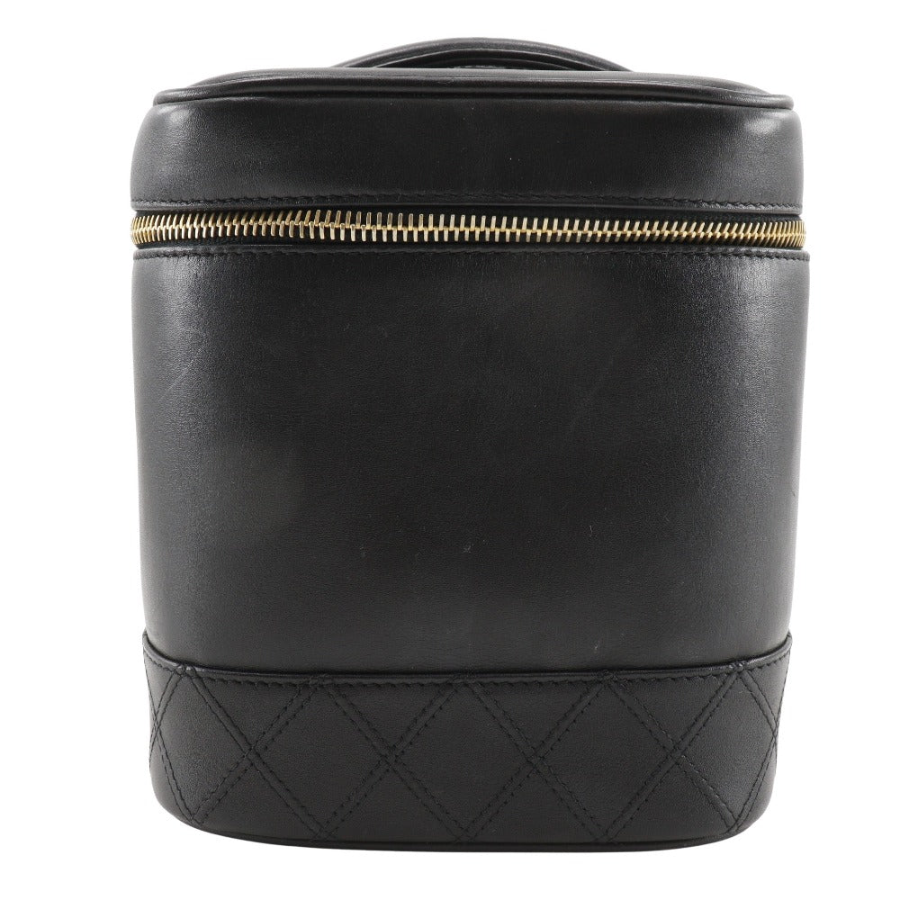 Chanel Vanity Pouch   Lambskin Black