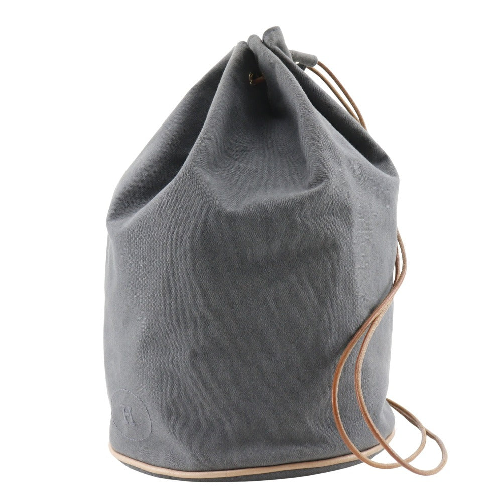 HERMES Shoulder Bag cotton gray one belt POSITION MIMILL unisex(Unisex)  d
