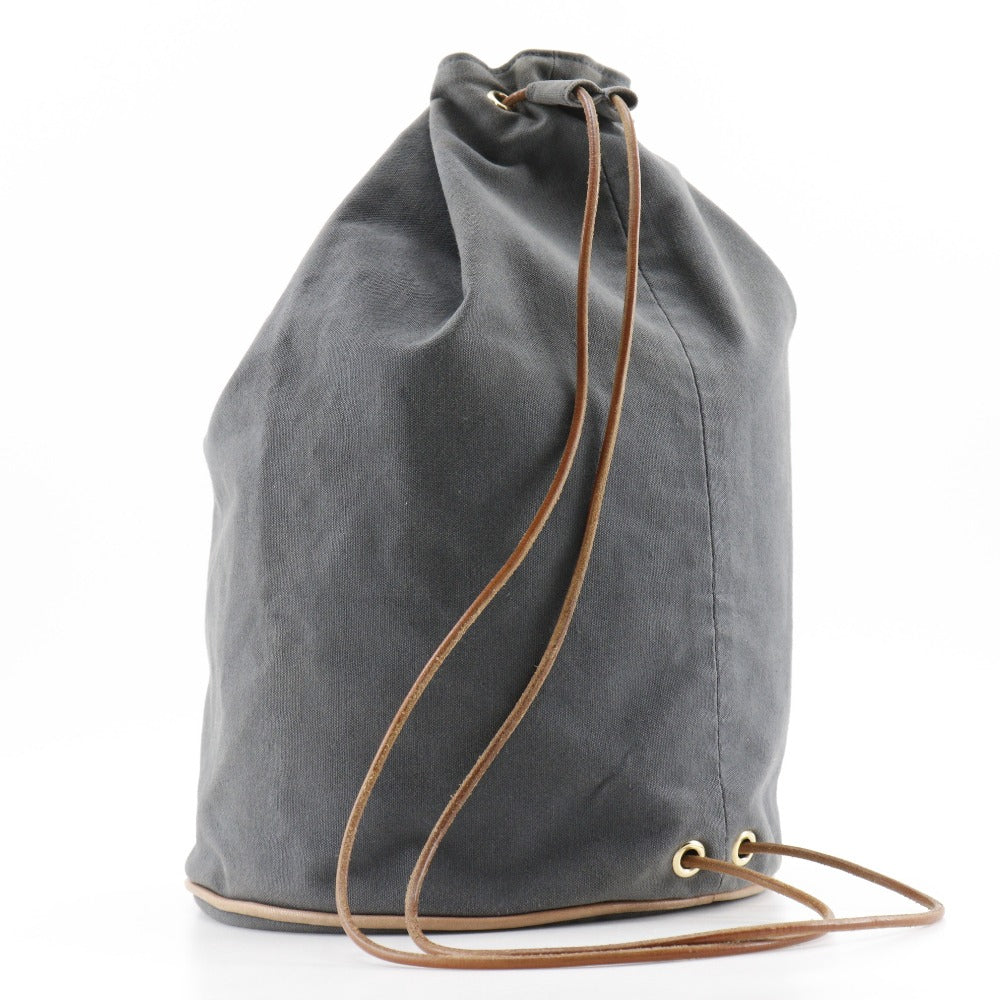 HERMES Shoulder Bag cotton gray one belt POSITION MIMILL unisex(Unisex)  d