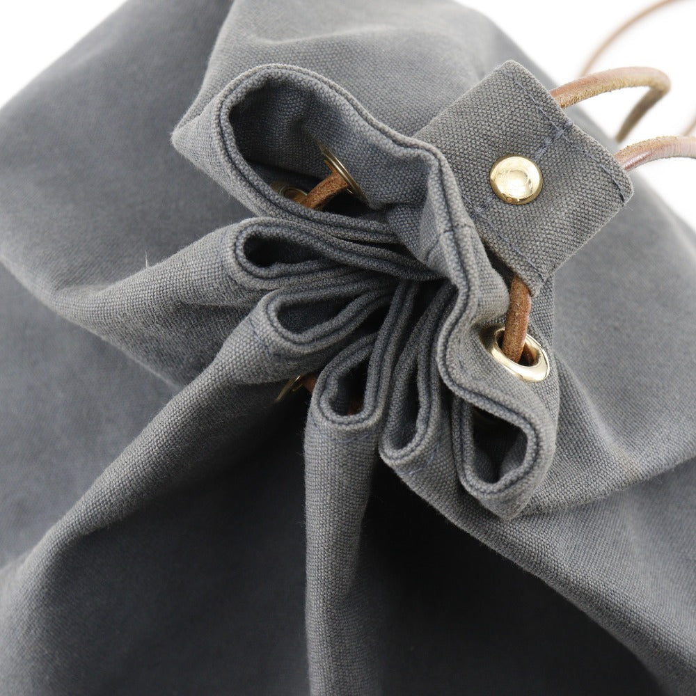 HERMES Shoulder Bag cotton gray one belt POSITION MIMILL unisex(Unisex)  d