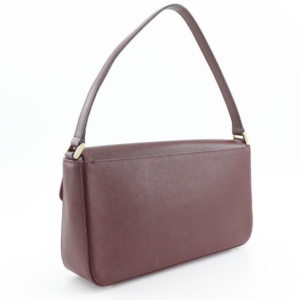 Burberry Hobo Leather Shoulder Bag