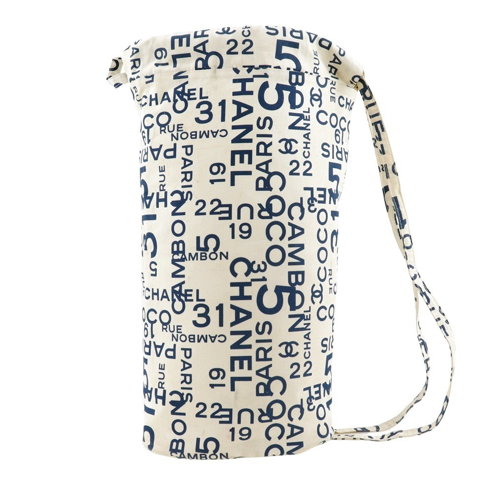 Chanel By Sea Line Cotton Shoulder Bag