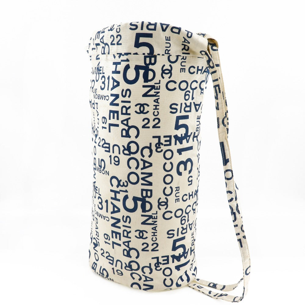Chanel By Sea Line Cotton Shoulder Bag