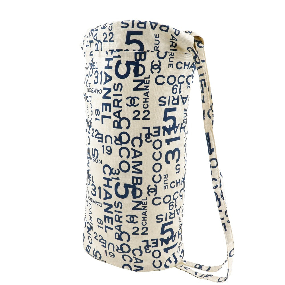 Chanel By Sea Line Cotton Shoulder Bag