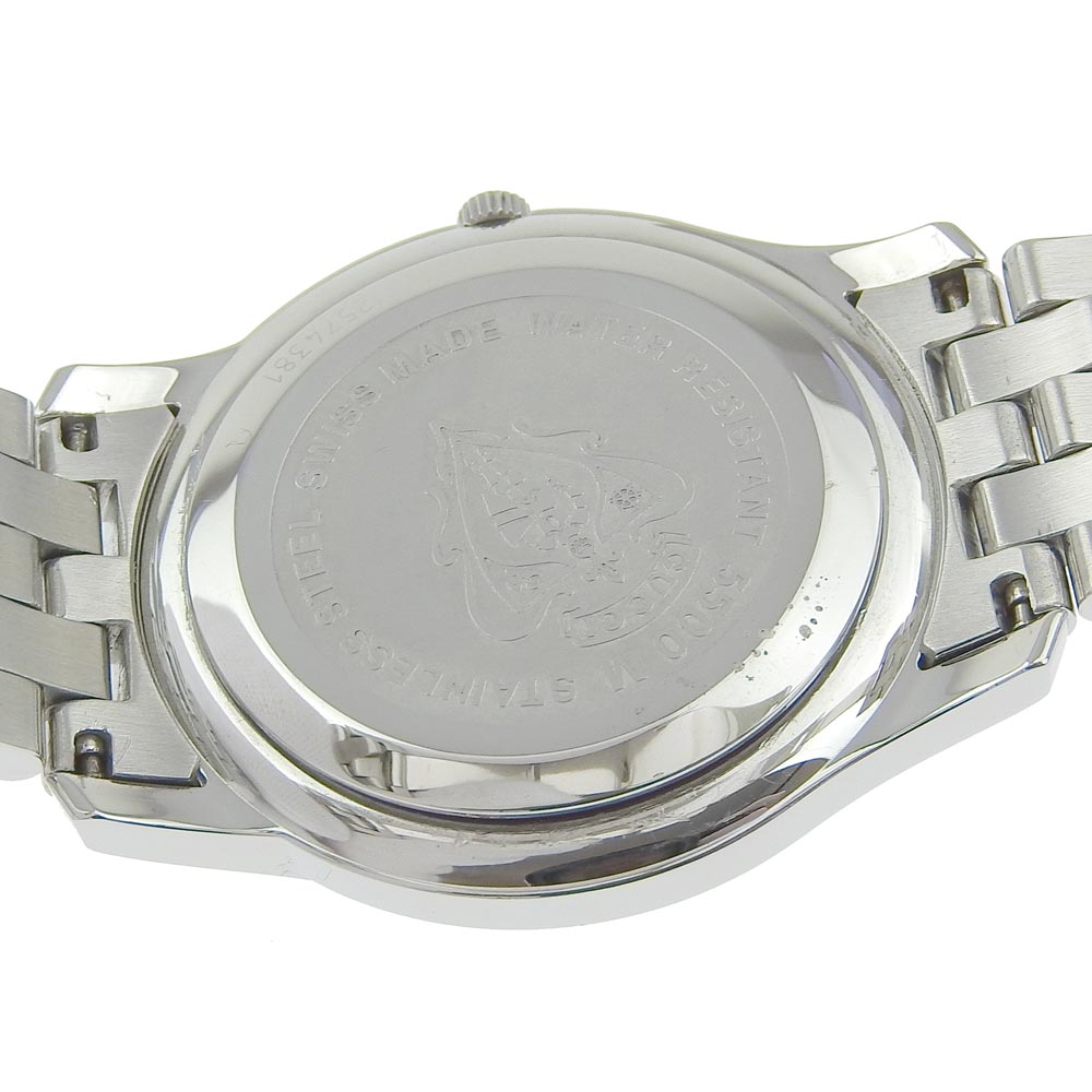 GUCCI Watches Quartz 5500M Stainless Steel black black dial mens  d