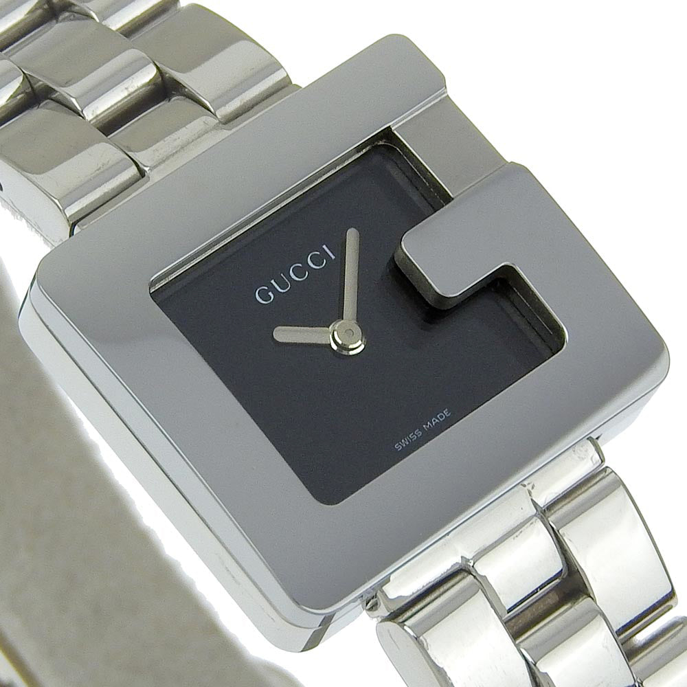 GUCCI Watches Quartz 3600L Stainless Steel black black dial Women