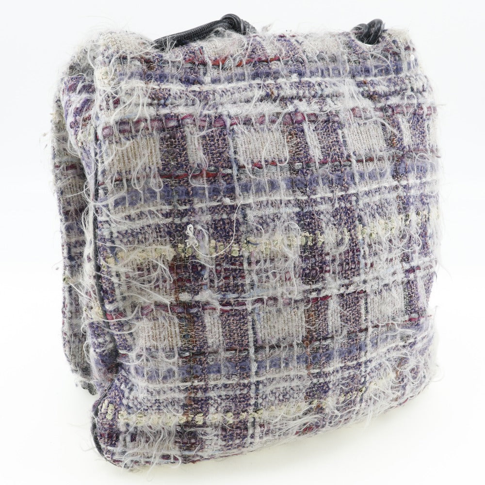Chanel Camellia Tweed Shoulder Bag