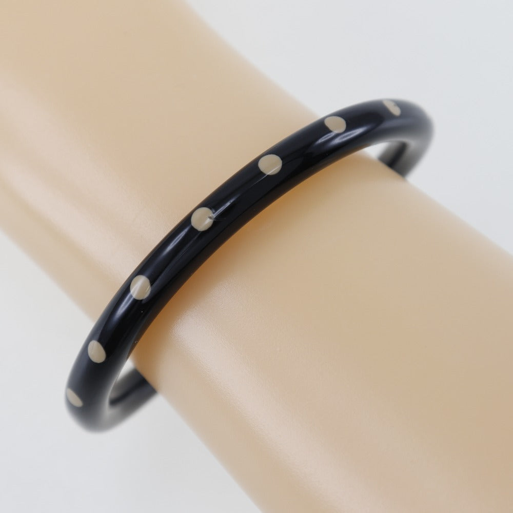 CHANEL Bangle plastic black Women  d