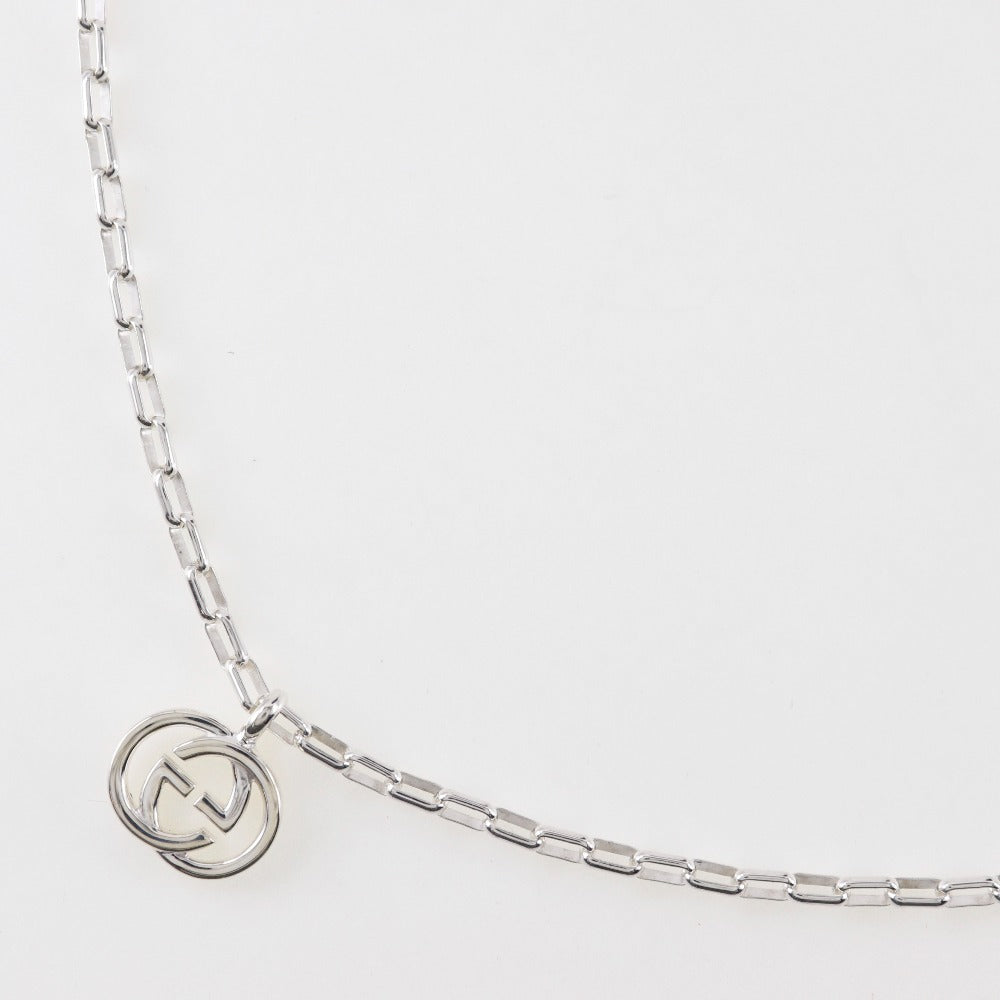 GUCCI Necklace Silver925 Silver Interlocking G unisex(Unisex)