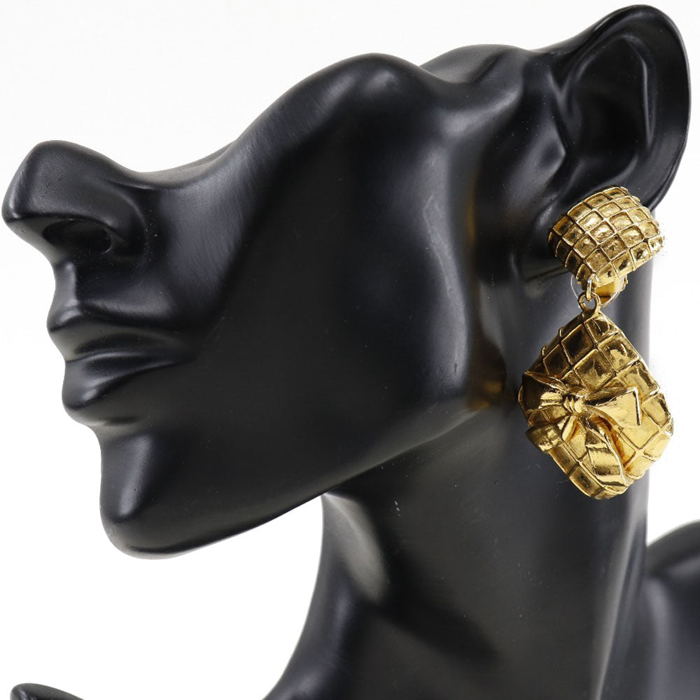 Chanel Quilting Earrings