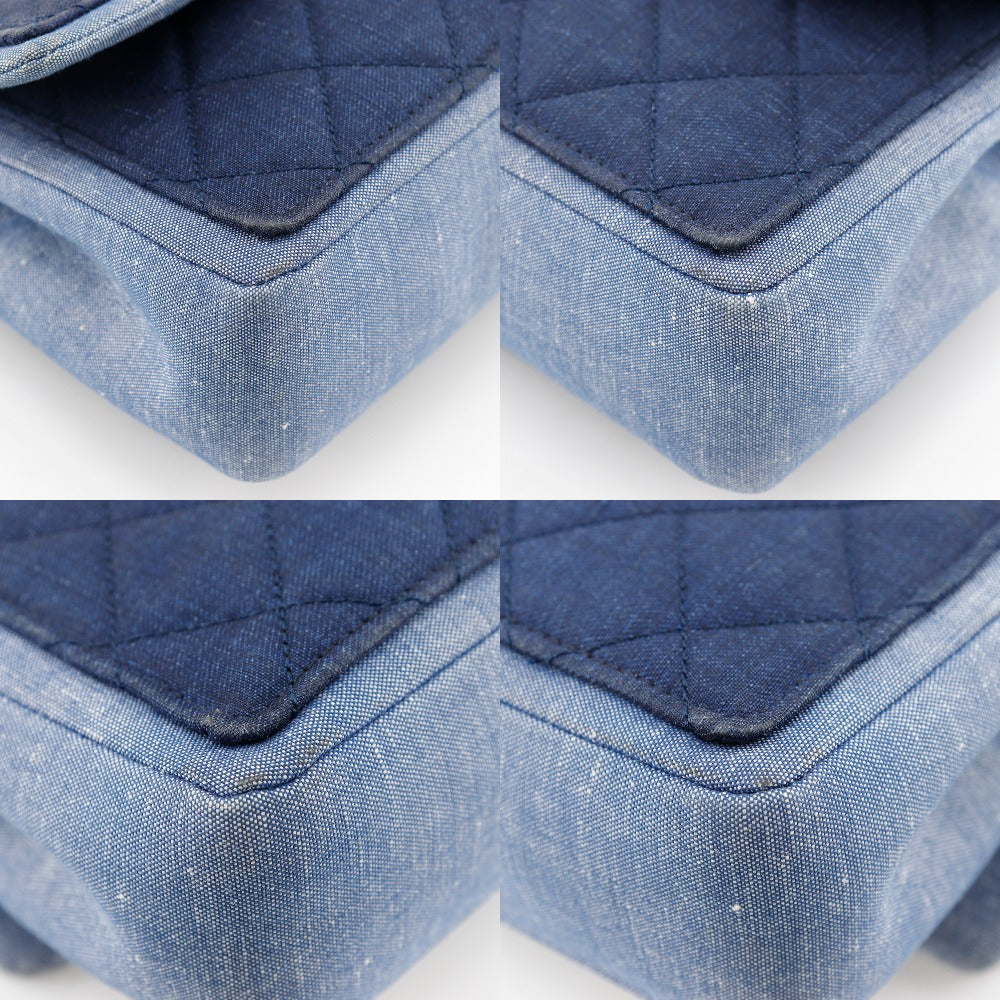 Chanel Matelasse Denim 2way Shoulder Bag