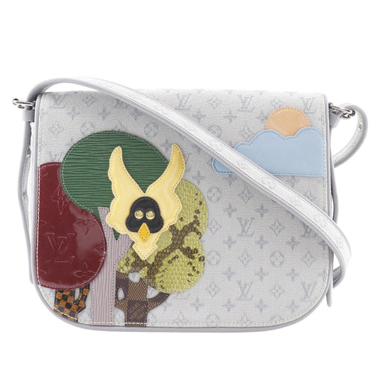 LOUIS VUITTON Shoulder Bag M92279 Monogram Mini Canvas, Monogram Vernis, Epi Leather gray Conte Do Fe M tte Women