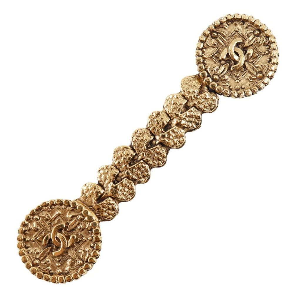 CHANEL Brooch Plated Gold gold   Women  d