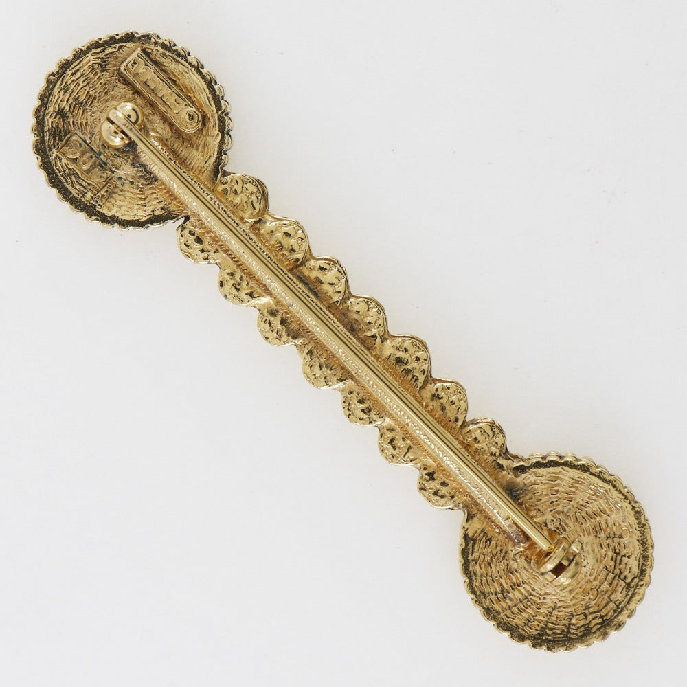 CHANEL Brooch Plated Gold gold   Women  d