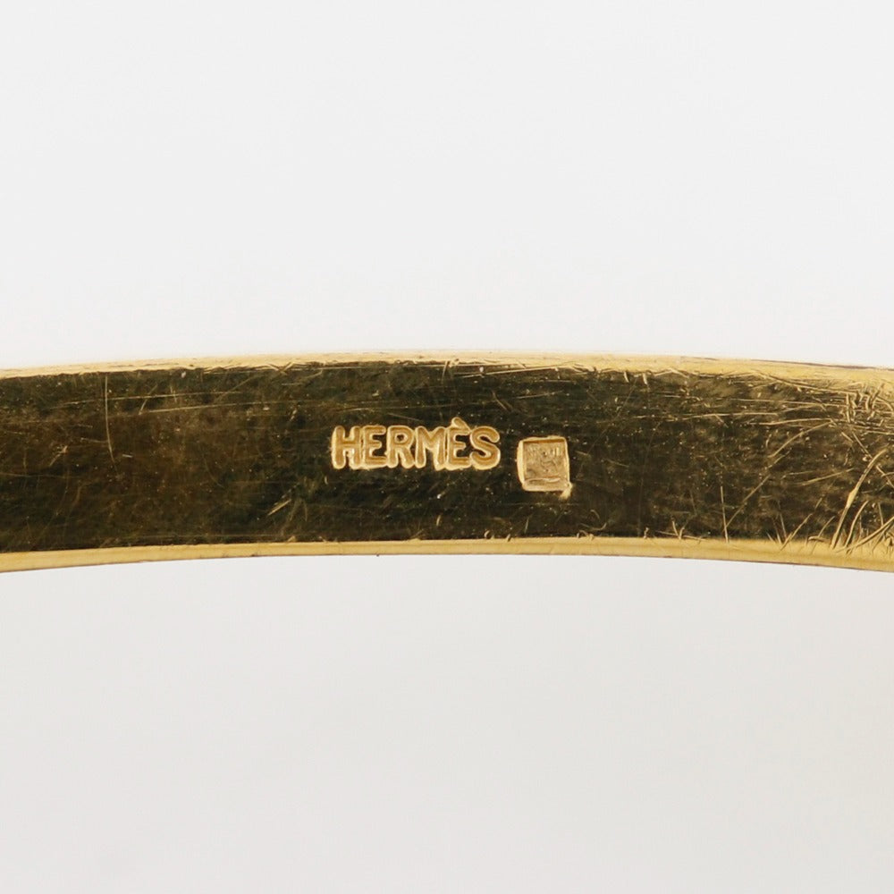 HERMES belt Calfskin black H belt unisex(Unisex) 72  d