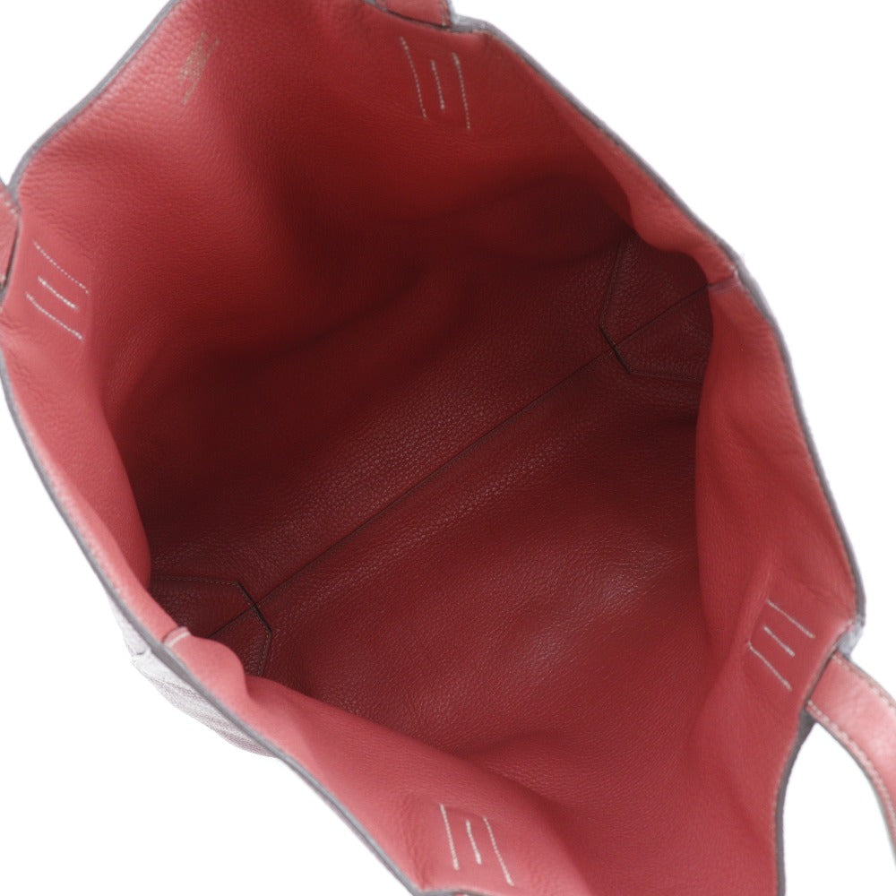 HERMES Tote Bag Taurillon Clemence Bougainvillea reversible Doble Sense 45 Women  d