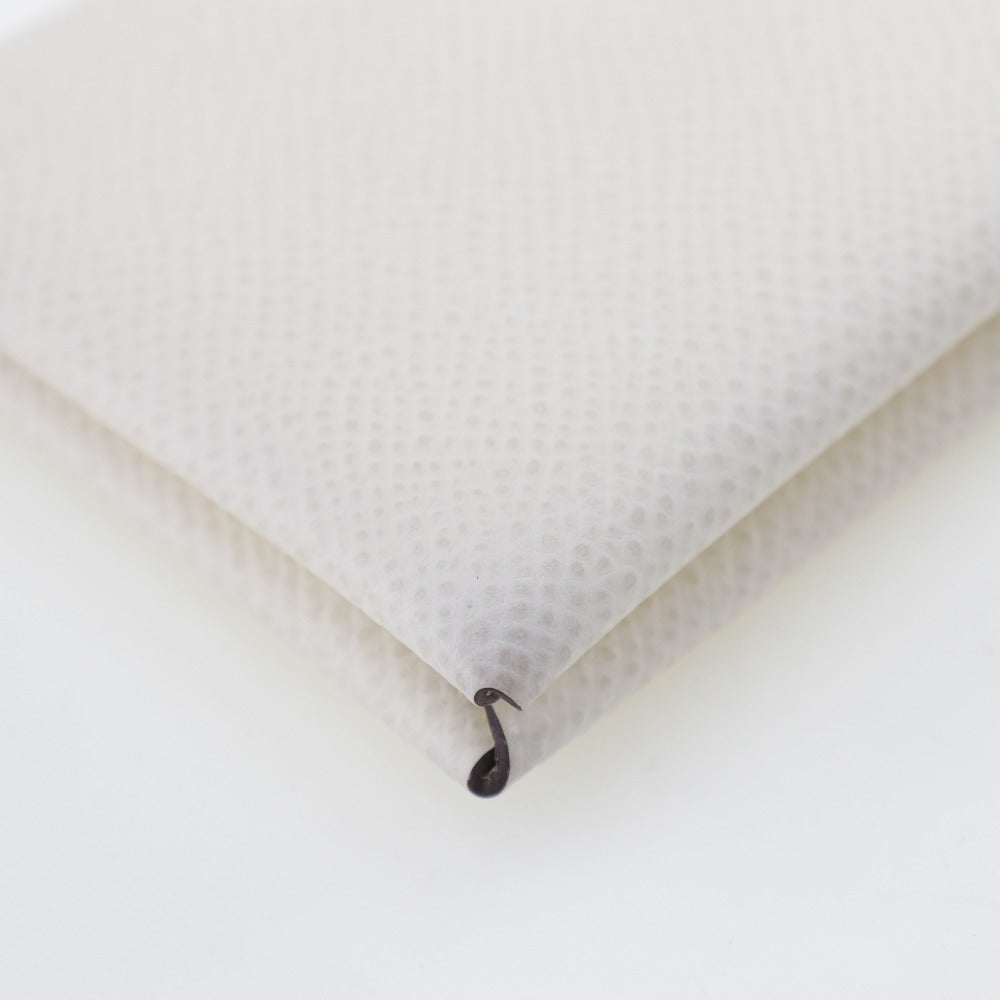 HERMES Card Case Epsom White Calvi unisex(Unisex)  d