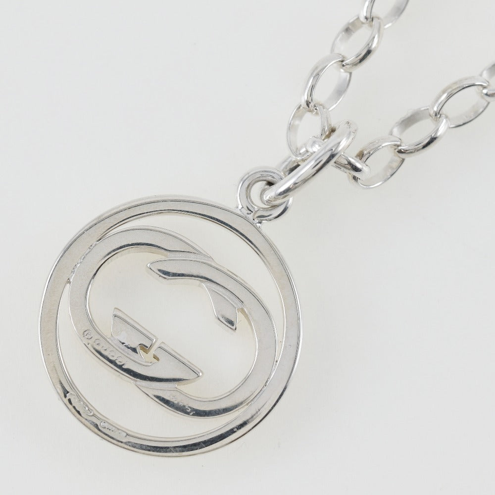 GUCCI Necklace Silver925 Silver Double G Doppia G Women(Unisex)