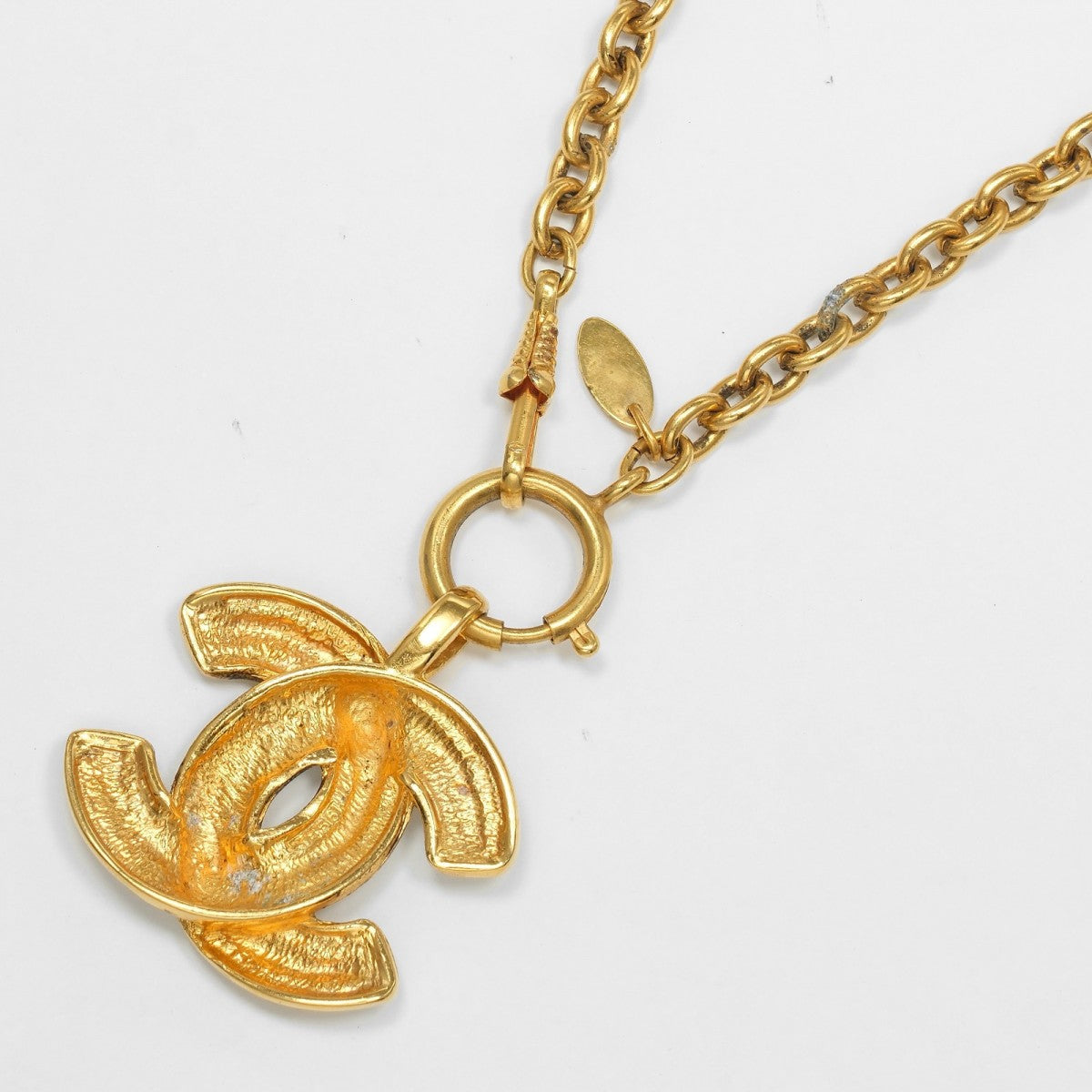CHANEL Necklace Plated Gold gold COCO Mark Matrasse