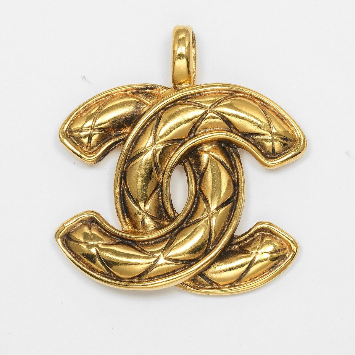 CHANEL Necklace Plated Gold gold COCO Mark Matrasse