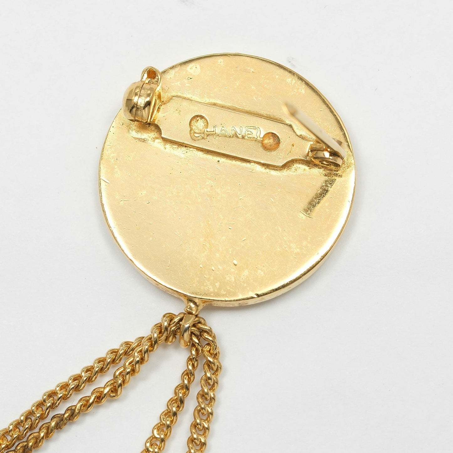 Chanel Matelasse Coco Mark Brooch