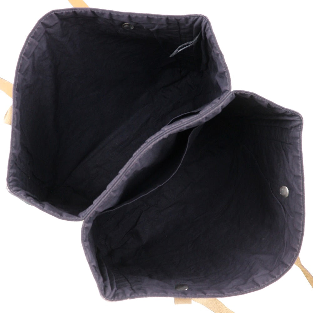 HERMES Shoulder Bag canvas black Amedaba Cava de Poche Women  d
