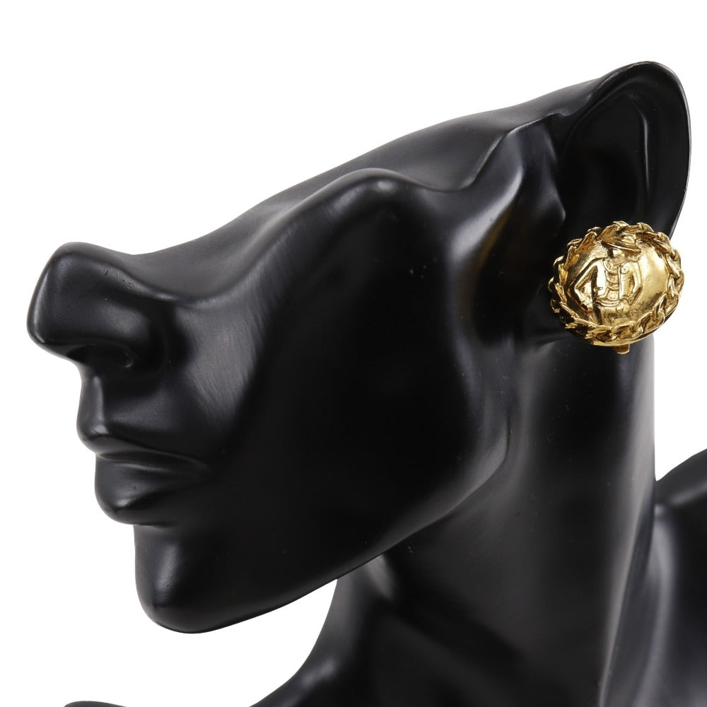 CHANEL Earring Plated Gold gold   Coco Mademoiselle