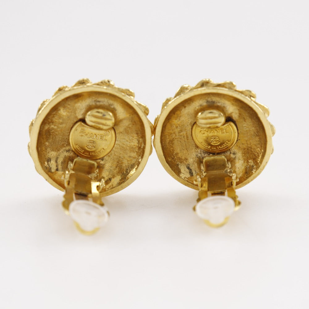 CHANEL Earring Plated Gold gold   Coco Mademoiselle