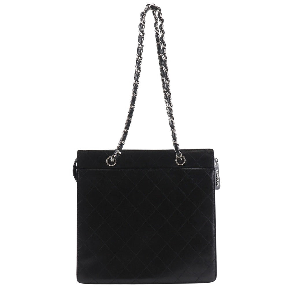 Chanel Chain Tote Caviar Skin 2way Tote Bag