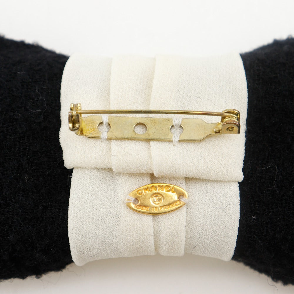 Chanel Coco Mark Tweed Brooch