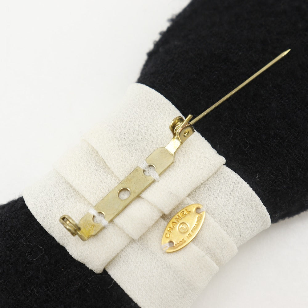 Chanel Coco Mark Tweed Brooch