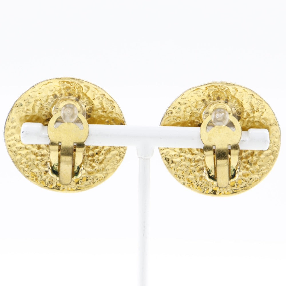 CHANEL Earring Plated Gold gold   Matrasse Women