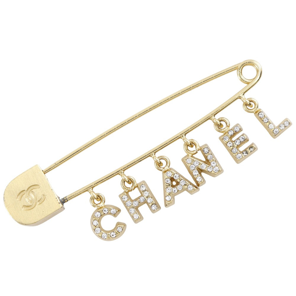 Chanel Safety Pin Brooch