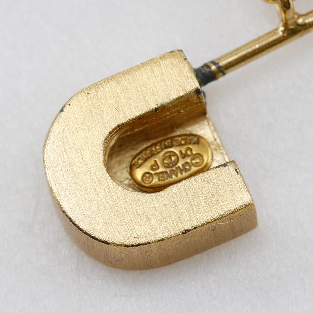 Chanel Safety Pin Brooch