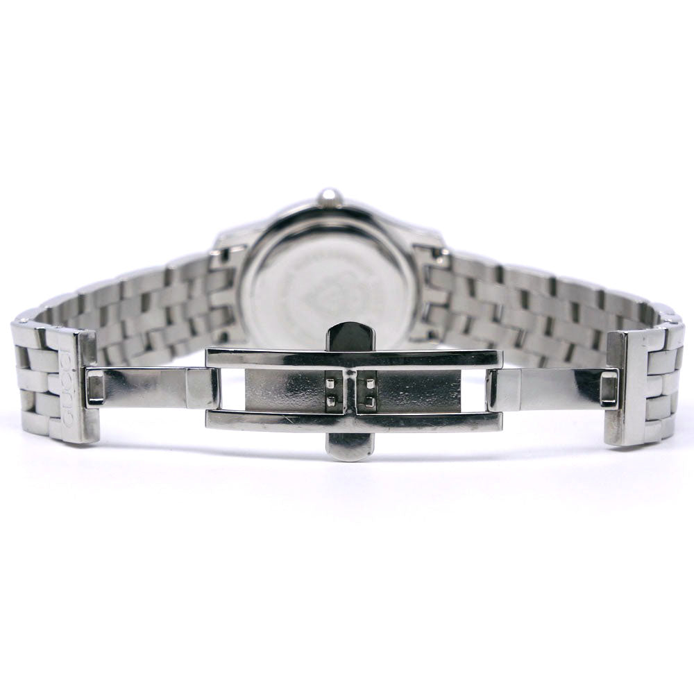 GUCCI Watches Quartz 5500L Stainless Steel Silver G class black dial Women  d