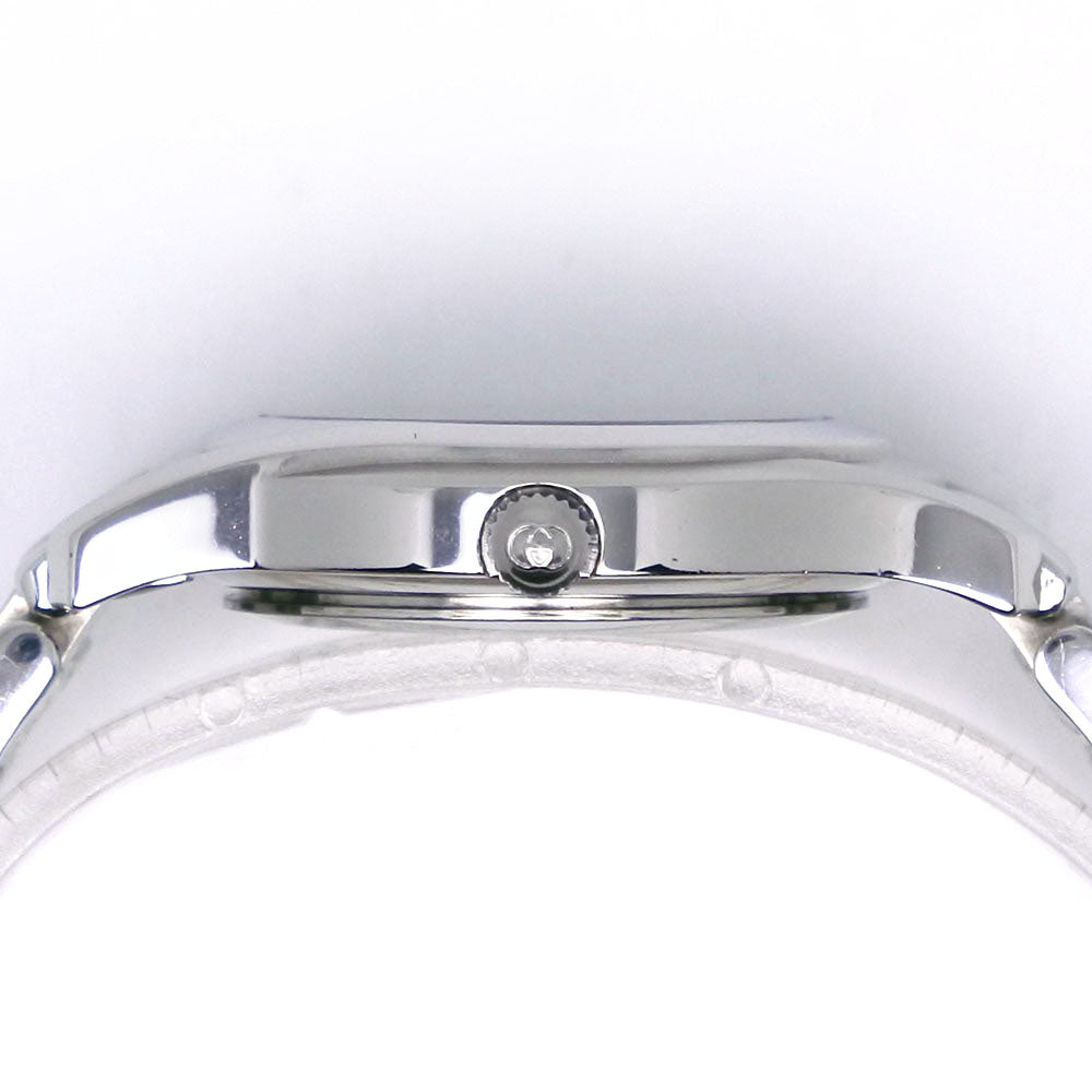 GUCCI Watches Quartz 5500L Stainless Steel Silver G class black dial Women  d