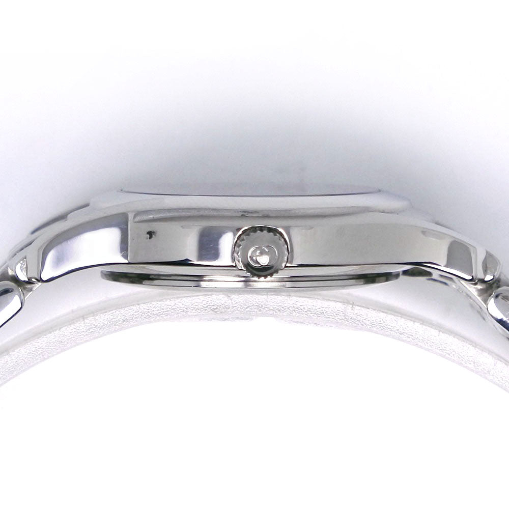 GUCCI Watches Quartz 5500L Stainless Steel Silver G class black dial Women  d