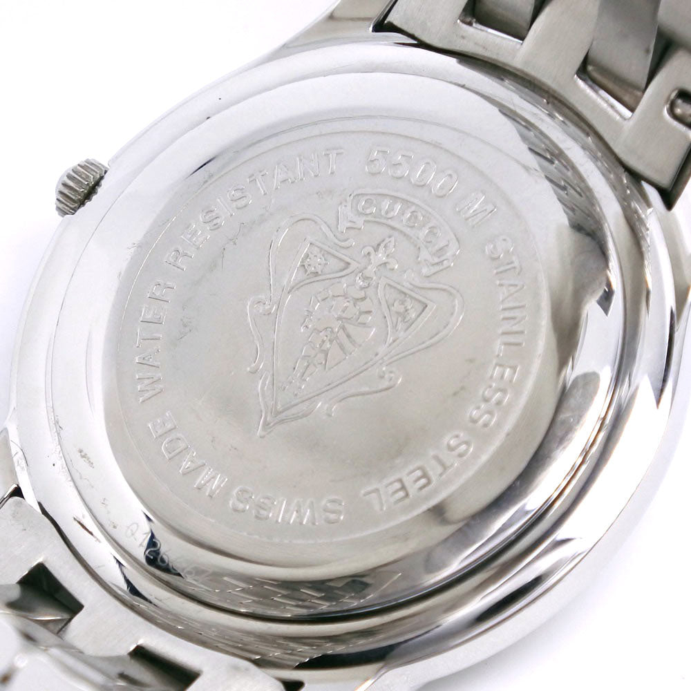 GUCCI Watches Quartz 5500M Stainless Steel Silver G class Silver dial mens  d