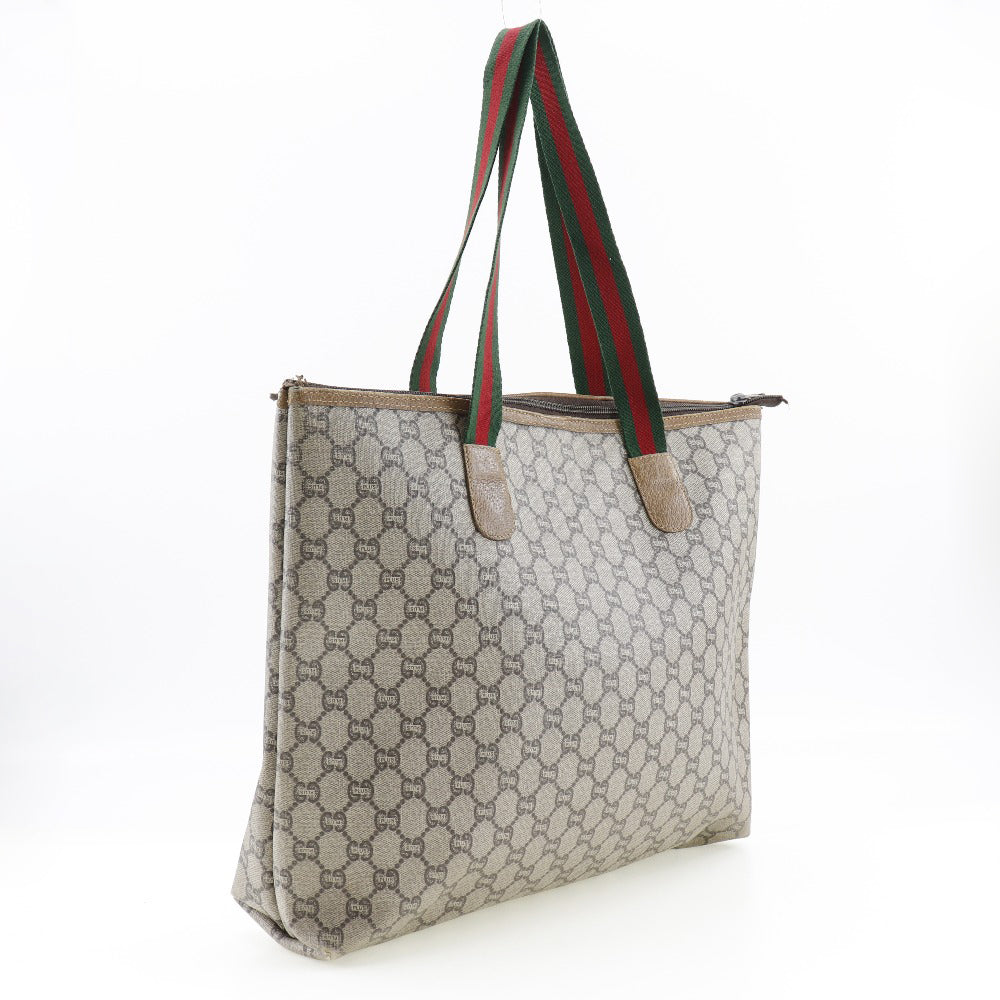 GUCCI Tote Bag GG plus beige Sherry Women